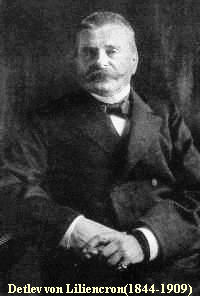 Detlev von Liliencron(1844-1909) Detlev von Liliencron(1844-1909)